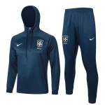 Brazil Sweat Tracksuit 2024 2025 Dark Blue