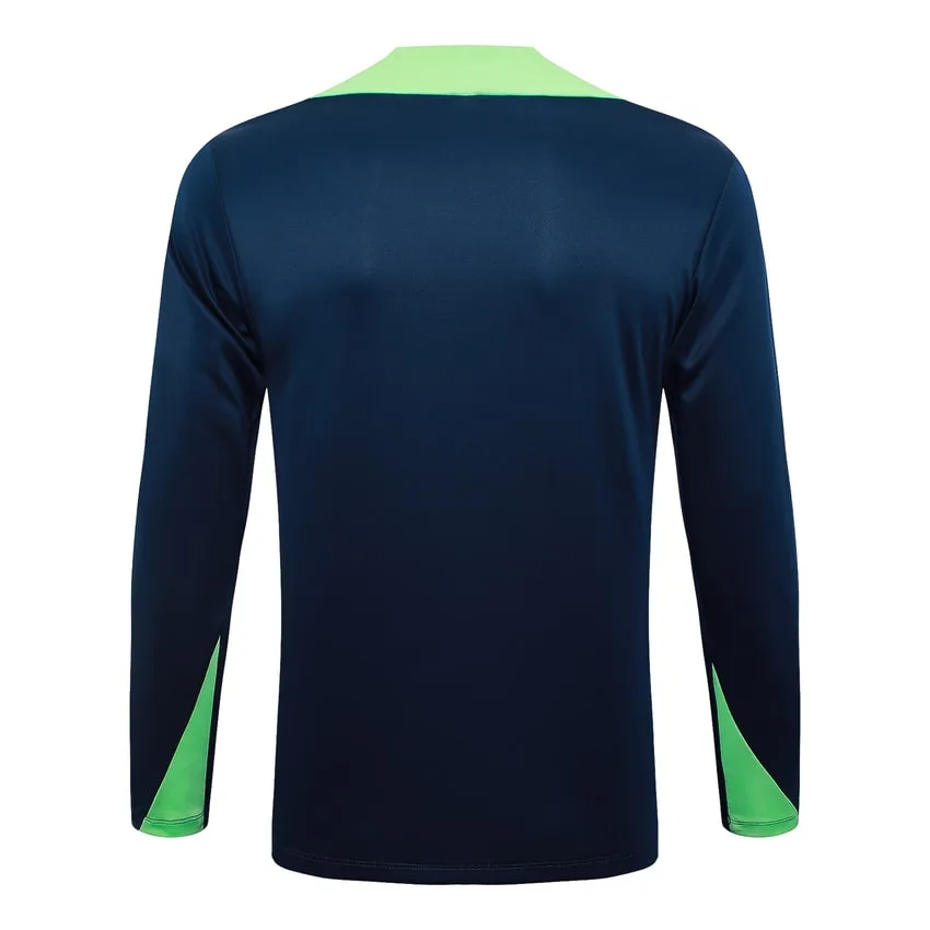 Tuta da allenamento Brasile 2024 2025 Blu