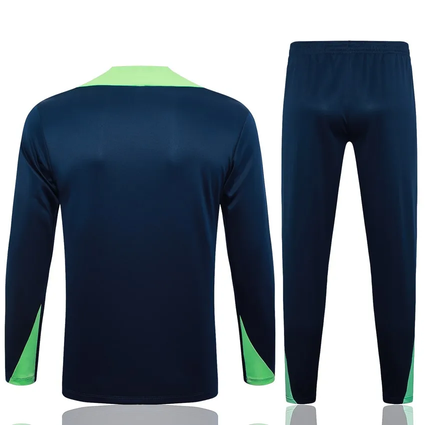 Tuta da allenamento Brasile 2024 2025 Blu