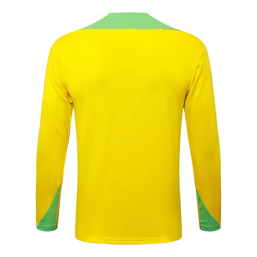 Tuta da allenamento Brasile 2024 2025 Gialla