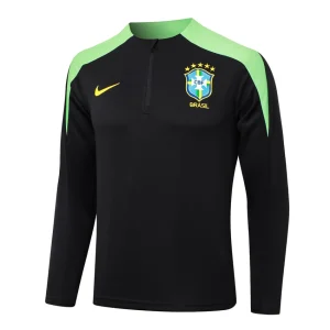 Tuta da allenamento Brasile 2024 2025 Nera
