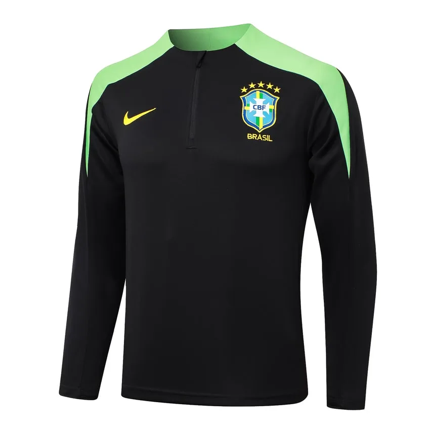 Survetement Bresil Training 2024 2025 Noir 2 Survetement Bresil Training 2024 2025 Noir