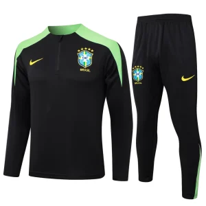 Tuta da allenamento Brasile 2024 2025 Nera