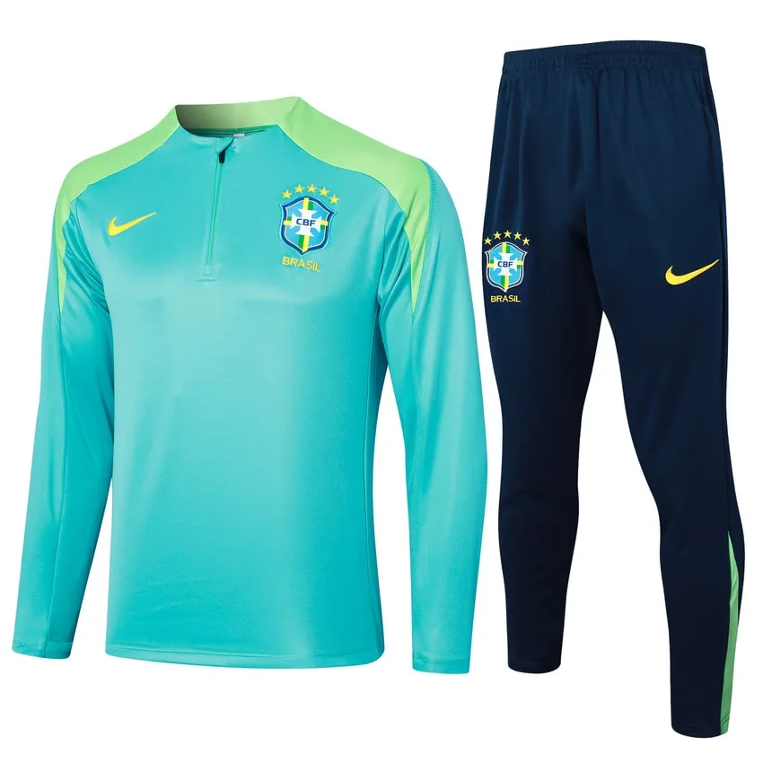 Tuta da allenamento Brasile 2024 2025 Verde