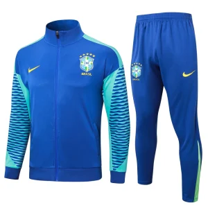 Giacca della tuta Brasile 2024 2025 Blu