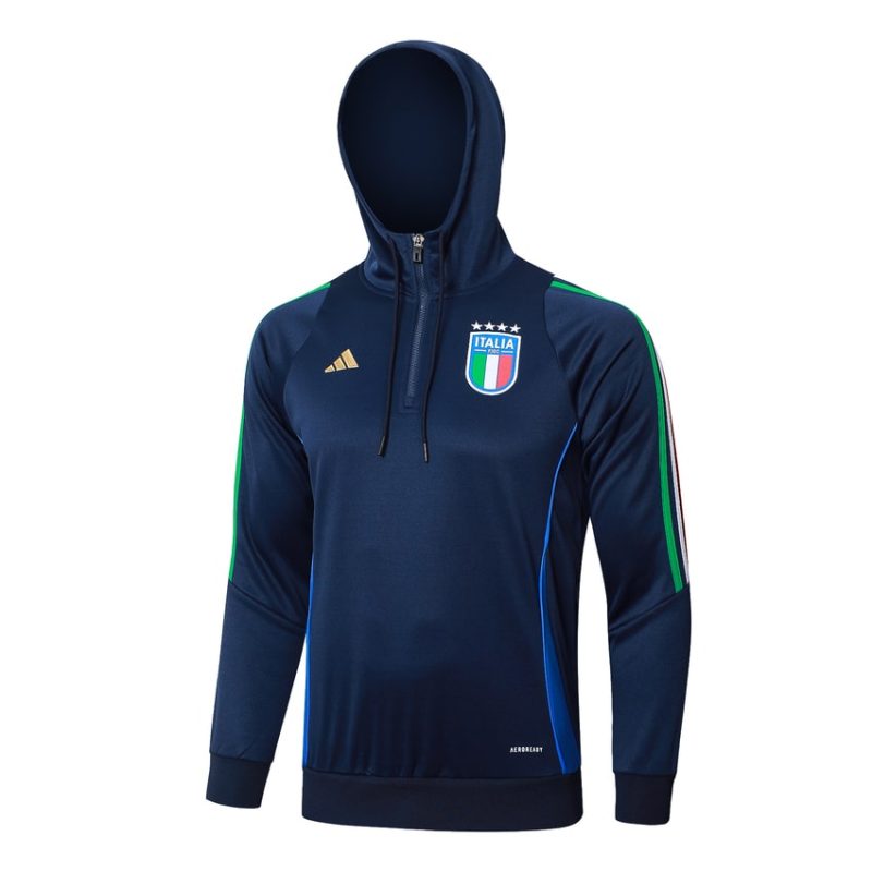 Survetement Italie Sweat 2024 2025 Bleu