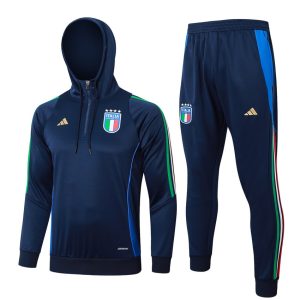 Survetement Italie Sweat 2024 2025 Bleu