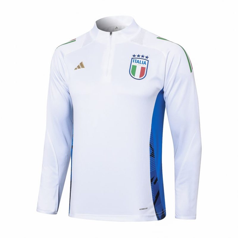 Survetement Italie Training 2024 2025 Blanc