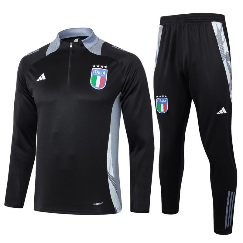 Survetement Italie Training 2024 2025 Noir