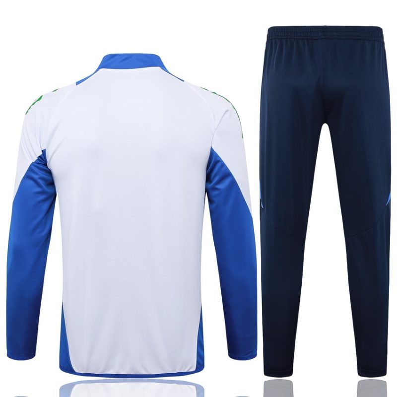 Survetement Italie Veste 2024 2025 Blanc