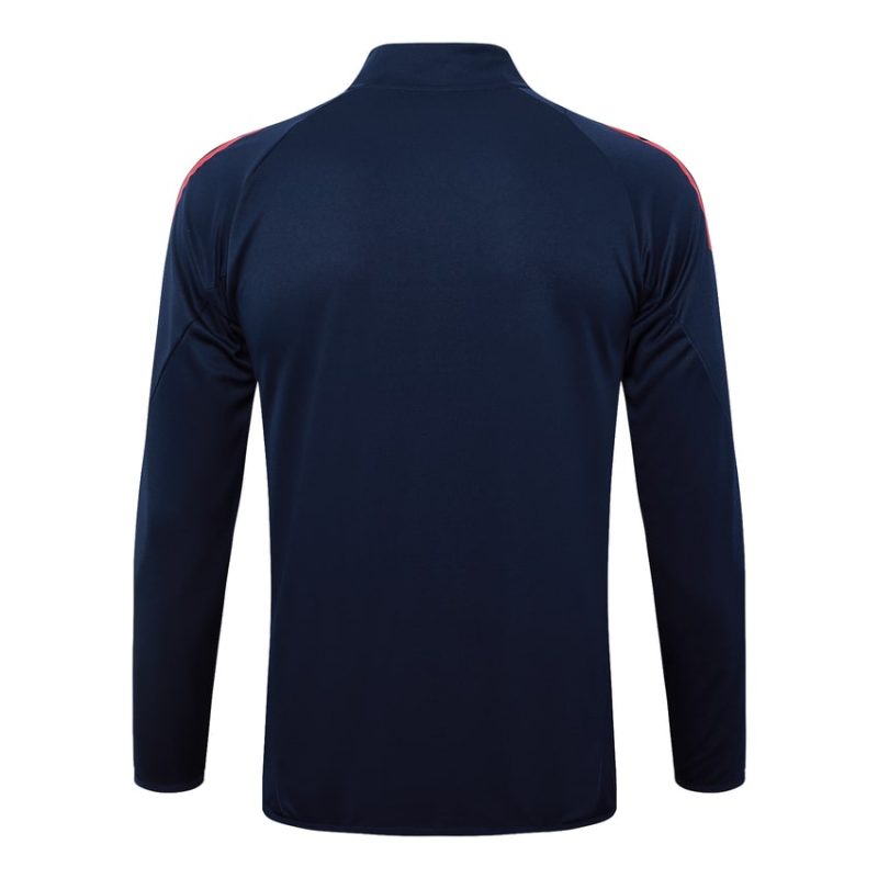 Survetement Italie Veste 2024 2025 Bleu Foncé