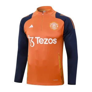 Chándal de entrenamiento Manchester United 2024 2025 Naranja