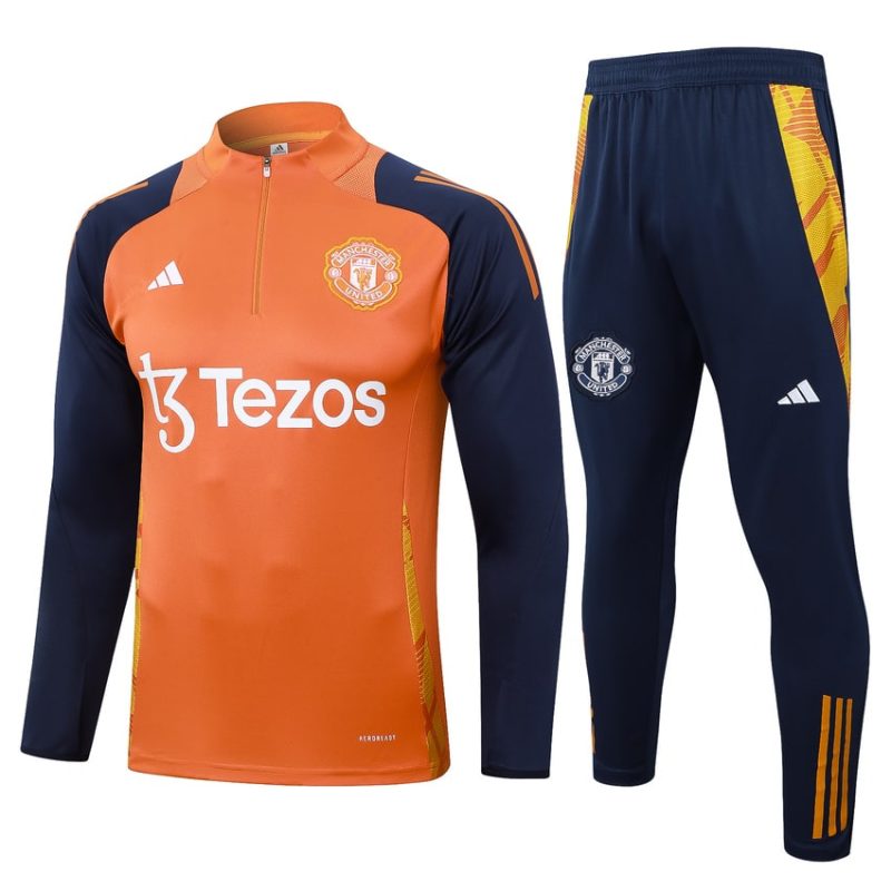 Survetement Manchester United Training 2024 2025 Orange