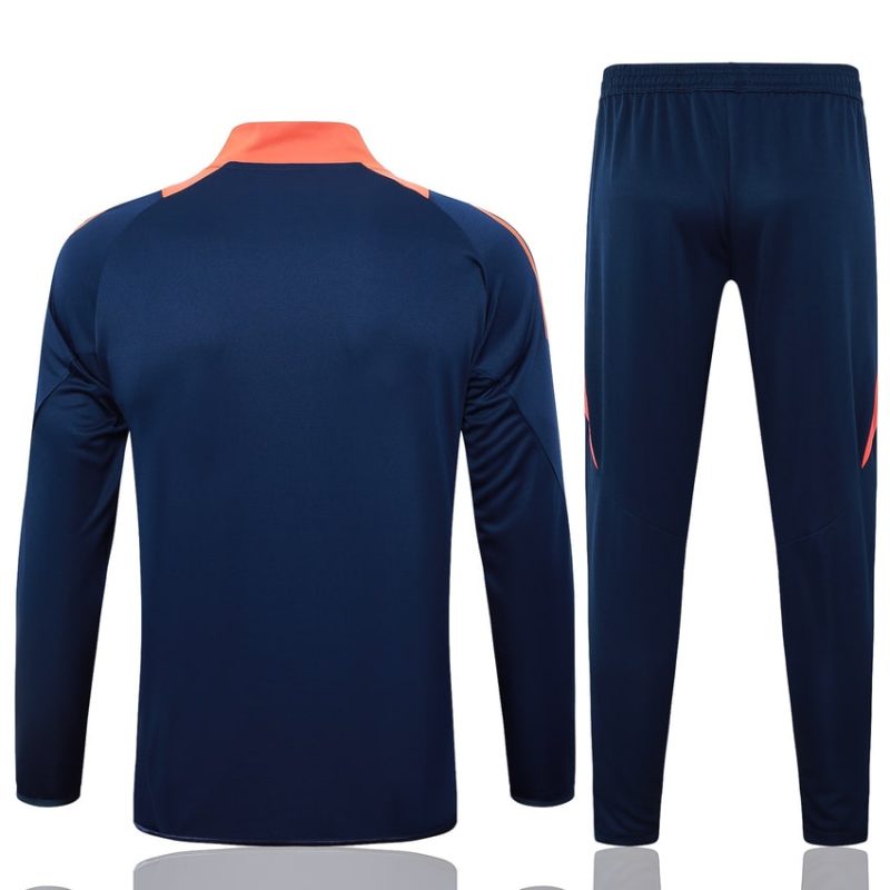 Survetement Manchester United Veste 2024 2025 Bleu