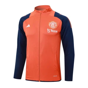 Chaqueta Chandal Manchester United 2024 2025 Naranja
