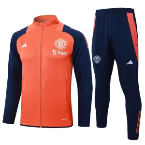 Chaqueta Chandal Manchester United 2024 2025 Naranja