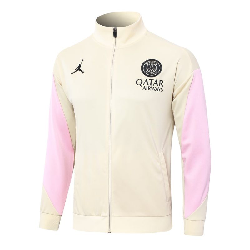 Survetement PSG Veste 2024 2025 Beige