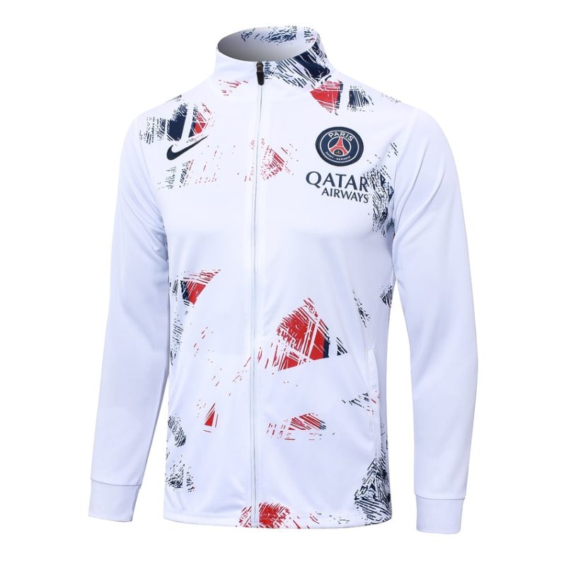 Survetement PSG Veste 2024 2025 Blanc