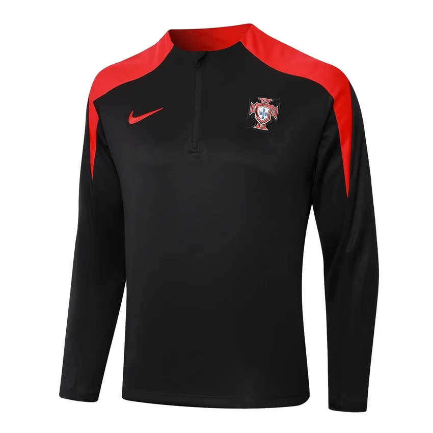 Portugal Training Tracksuit 2024 2025 Black