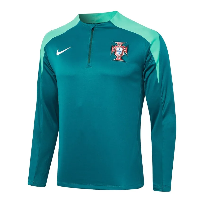 Survetement Portugal Training 2024 2025 Vert 2 Survetement Portugal Training 2024 2025 Vert