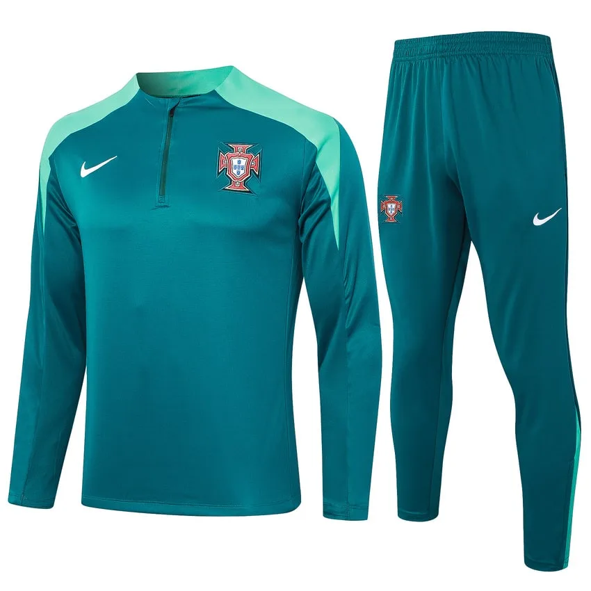 Survetement Portugal Training 2024 2025 Vert Survetement Portugal Training 2024 2025 Vert