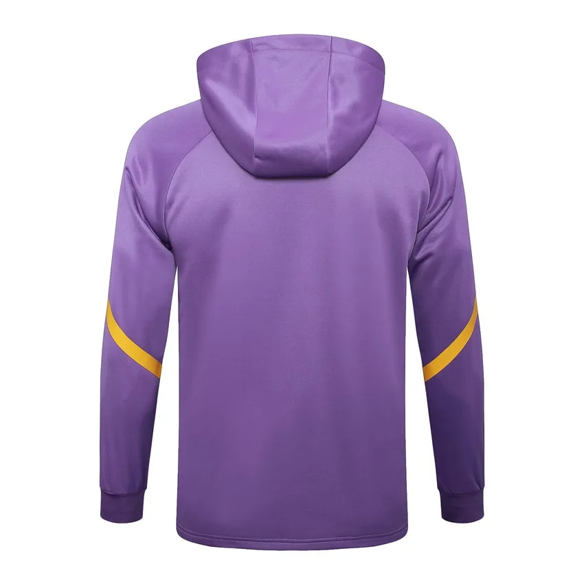 Tuta felpata Real Madrid 2024 2025 Viola