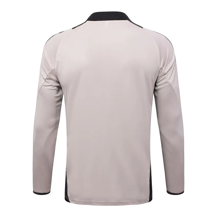 Tuta da allenamento Real Madrid 2024 2025 Grigio chiaro