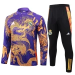 Real Madrid Training Tracksuit 2024 2025 Purple
