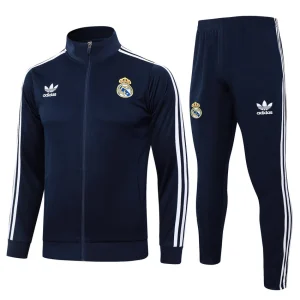 Real Madrid Tracksuit Peleti 2024 2025 Pogisa Blue