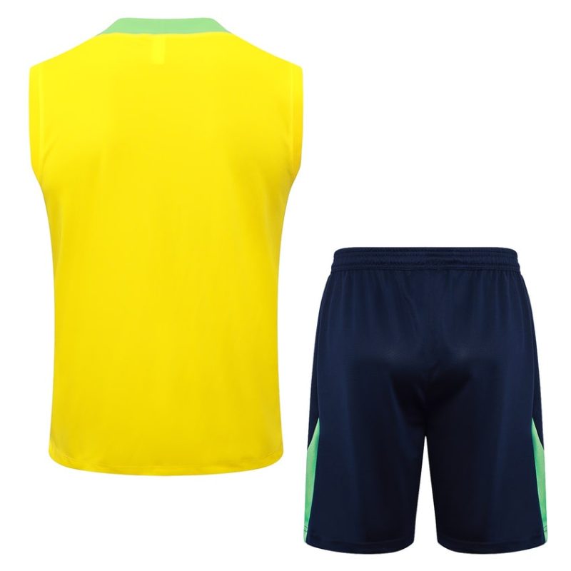 Debardeur Short Bresil 2024 2025 Jaune