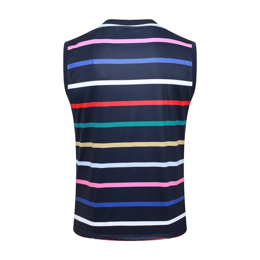 Debardeur Short Equipe de France 2024 2025 Bleu Motif
