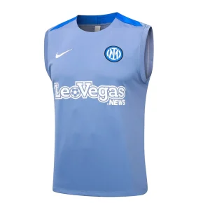 Tanktop kurz Inter Mailand 2024 2025 Himmelblau