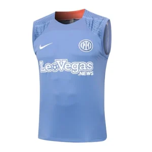 Tanktop kurz Inter Mailand 2024 2025 Ozeanblau