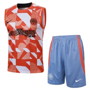 Tanktop kurz Inter Mailand 2024 2025 Rot Weiß