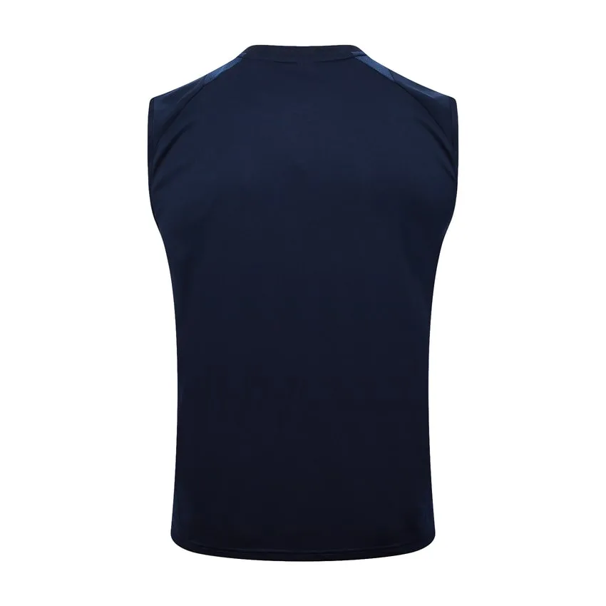 Italy 2024 2025 Dark Blue Short Tank Top