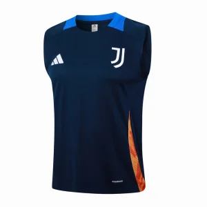 Juventus 2024 2025 Kurzes Tanktop Dunkelblau
