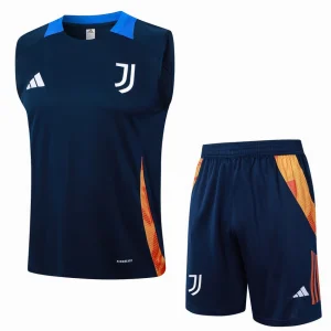 Juventus 2024 2025 Kurzes Tanktop Dunkelblau