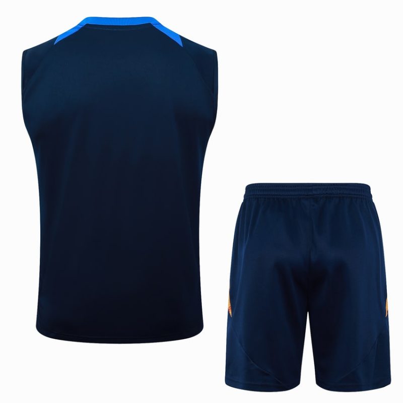 Debardeur Short Juventus 2024 2025 Bleu Foncé