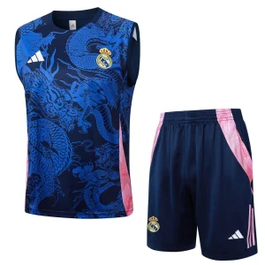 Tank Top Short Real Madrid 2024 2025 Dragon Blue