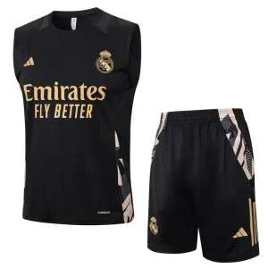 Tank Top Short Real Madrid 2024 2025 Black