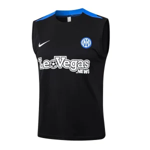 Tanktop kurz Real Madrid 2024 2025 Dunkelschwarz