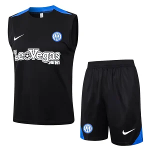 Tanktop kurz Real Madrid 2024 2025 Dunkelschwarz