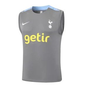 Tanktop kurz Tottenham 2024 2025 Grau