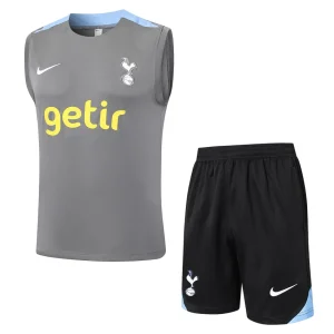 Tanktop kurz Tottenham 2024 2025 Grau