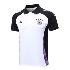 Survetement Allemagne Polo 2024 2025 Blanc