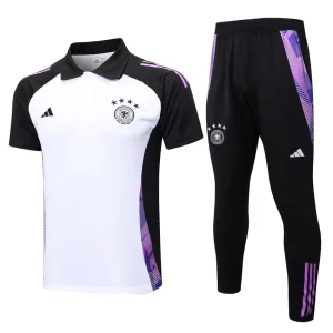 Deutschland Polo Trainingsanzug 2024 2025 Weiß