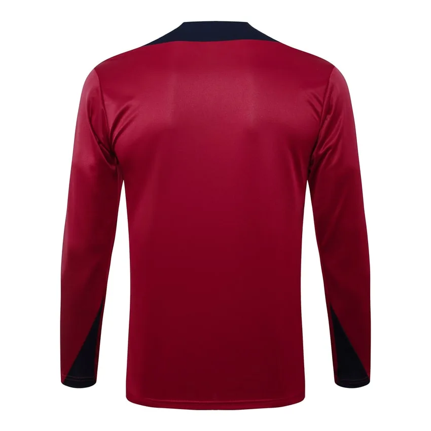 Survetement Angleterre Training 2024 2025 Rouge