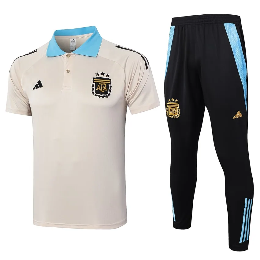 Survetement Argentine Polo 2024 2025 Beige