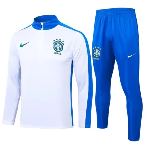 Brasilien-Trainingsanzug 2024 2025 Weiß