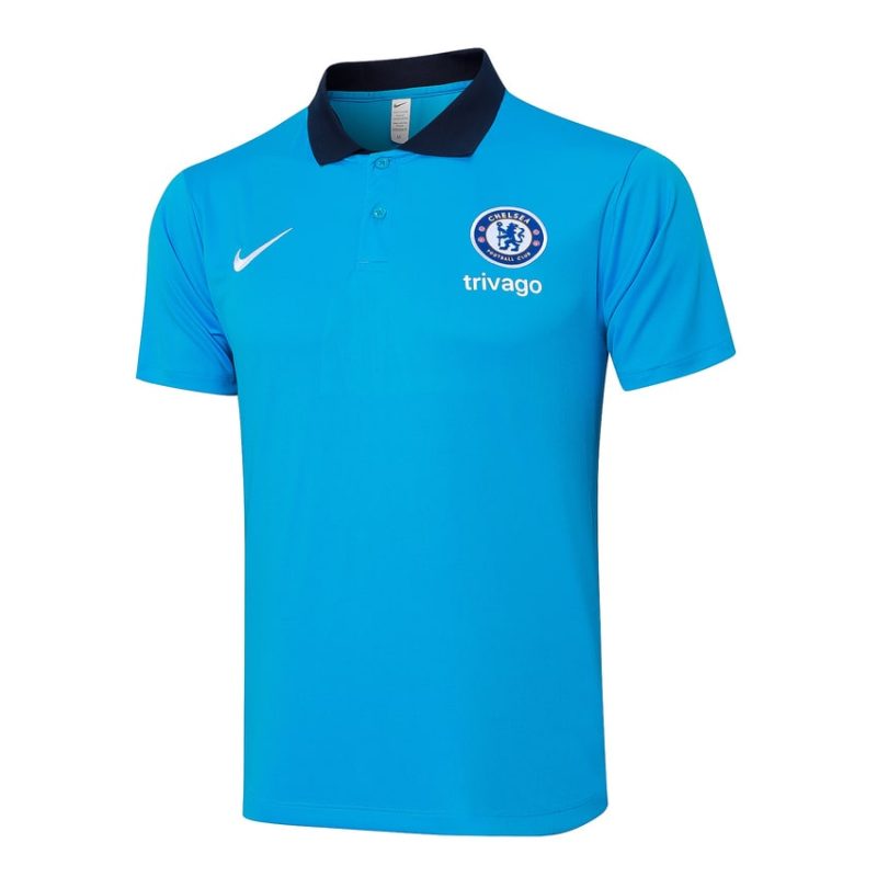 Survetement Chelsea Polo 2024 2025 Bleu Ciel